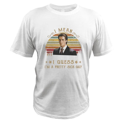 T-Shirt American Psycho W Stylu Vintage