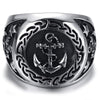 Vintage Pierścień Marynarki Wojennej Stanów Zjednoczonych