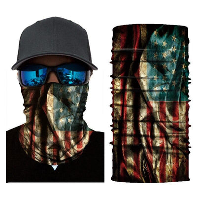 Męska Bandana W Stylu American Vintage