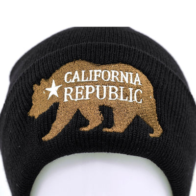 Czapka Zimowa California Republic W Stylu Vintage
