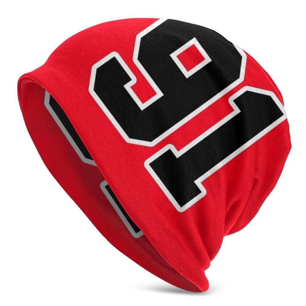 Czerwona Czapka Typu Beanie Chicago Bulls
