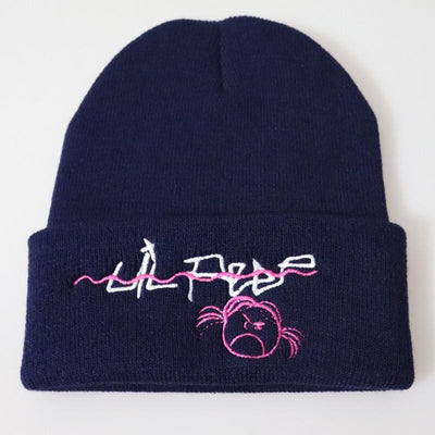 Czapka Zimowa Lil Peep W Stylu Vintage