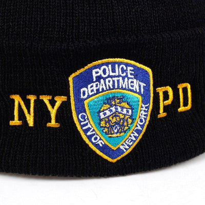 Czapka Beanie Nypd W Stylu Vintage