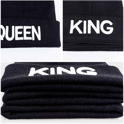 Czapka Beanie Vintage Queen And King