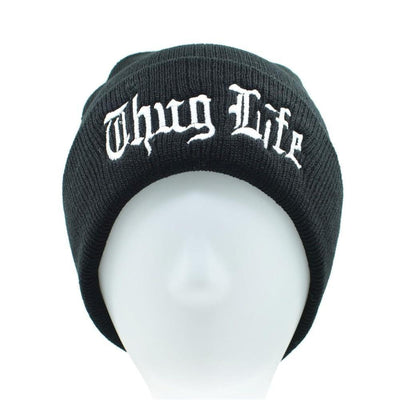 Czapka Beanie Thug Life Tupac W Stylu Vintage