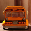 Vintage Figurka Amerykańskiego Autobusu