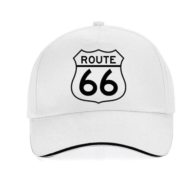 Czapka Z Daszkiem Route 66 W Stylu Vintage