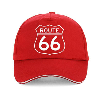 Czapka Z Daszkiem Route 66 W Stylu Vintage