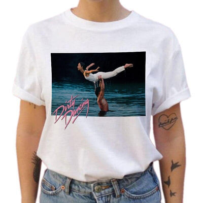 Koszulka Dirty Dancing W Stylu Vintage
