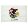 Vintage Flaga Stanu Illinois