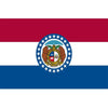 Vintage Flaga Stanu Missouri