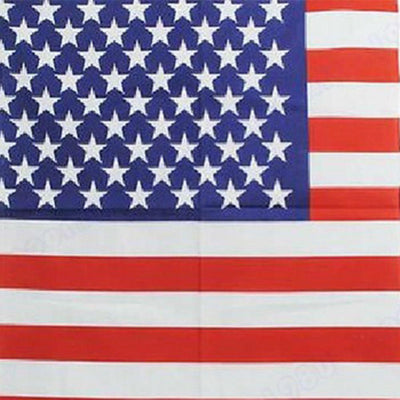 Szalik W Stylu Vintage Z Amerykańską Flagą
