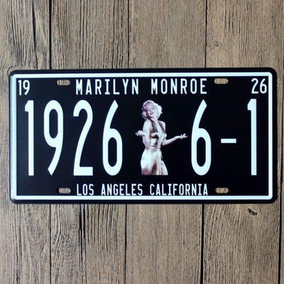 Vintage Talerz Marilyn Monroe