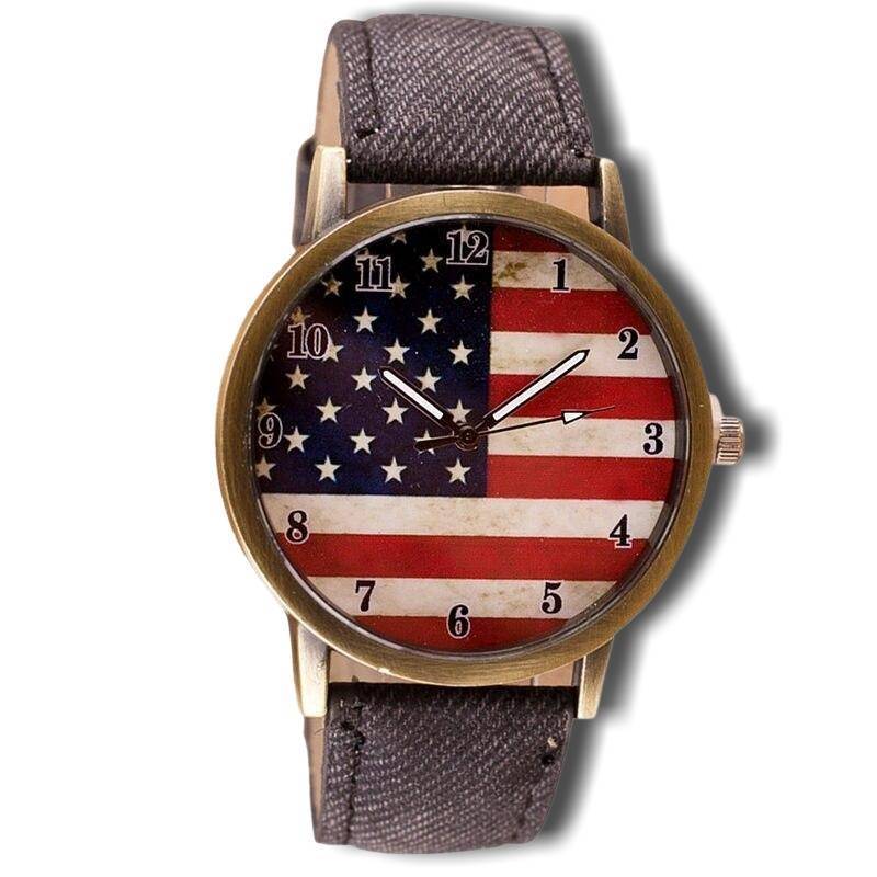 Amerykański Zegarek Męski W Stylu Vintage