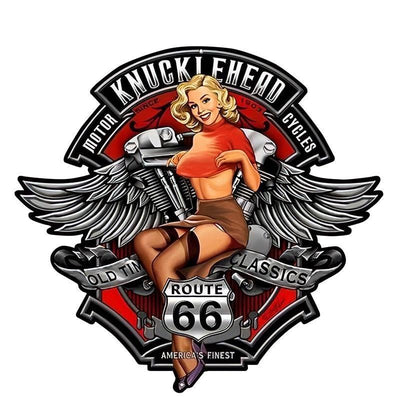 Vintage Naklejki Pin-Up