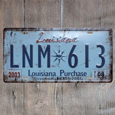 Talerz Vintage Z Luizjany