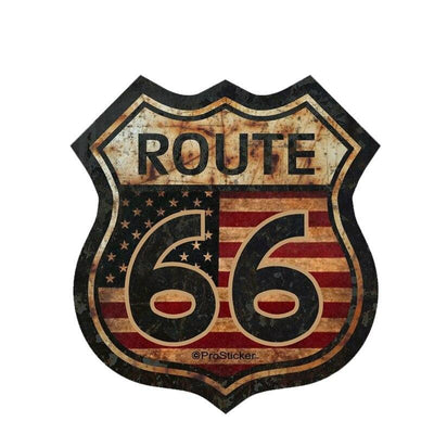 Vintage Naklejki Na Zderzak Route 66