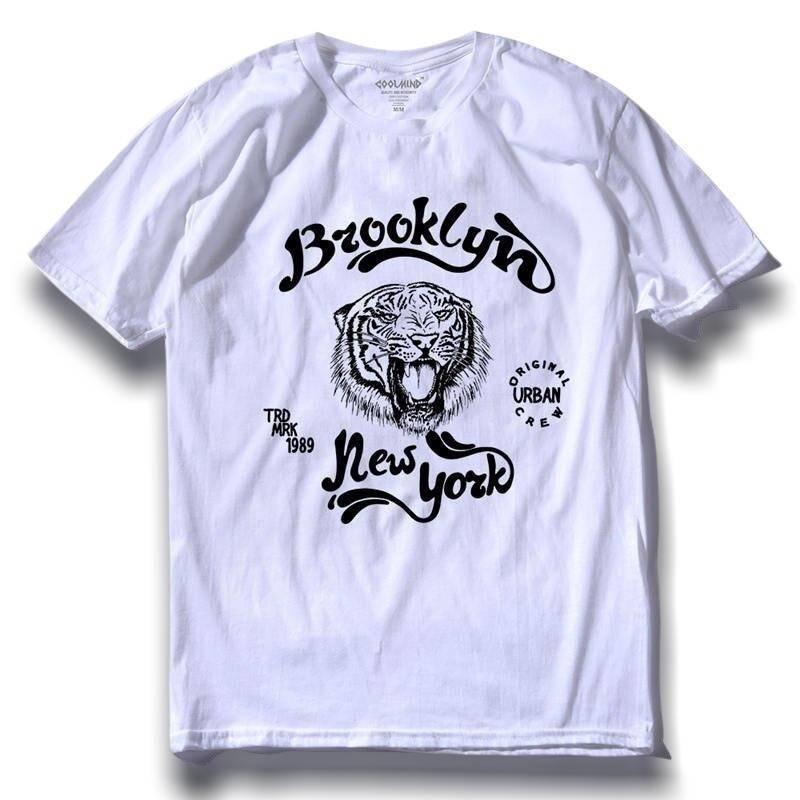 Klasyczna Koszulka Brooklyn New York