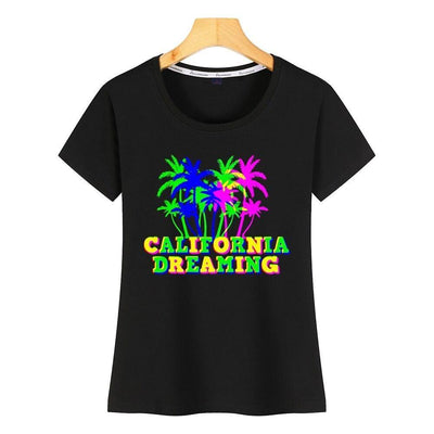 T-Shirt California Dreamin' W Stylu Vintage