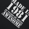 T-Shirt Vintage Z 1981 Roku