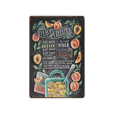 Tableau Vintage Ardoise Cuisine