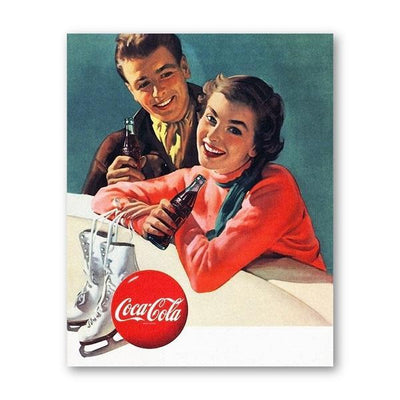 Vintage Malowanie Coca Coli