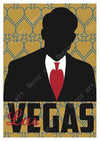 Malarstwo Vintage Deco Las Vegas
