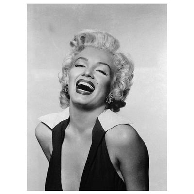 Vintage Marilyn Monroe Czarno-Biały Obraz