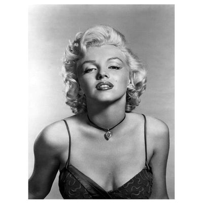 Vintage Marilyn Monroe Czarno-Biały Obraz