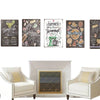 Tableau Vintage Metal