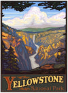 Vintage Malarstwo Yellowstone