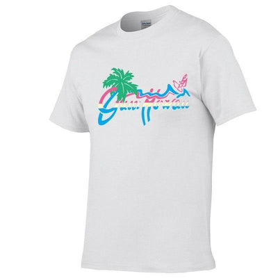 Damska Koszulka Hawajska W Stylu Vintage
