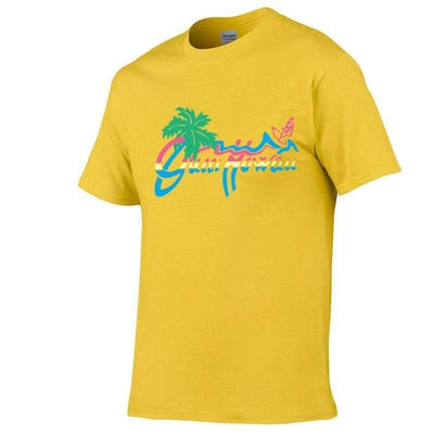 Damska Koszulka Hawajska W Stylu Vintage