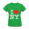Damski T-Shirt Vintage I Love New York