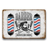 Talerz Vintage Barber Shop